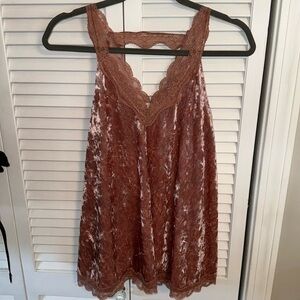 Made by POL size large. Velvet tank. Great condition never worn